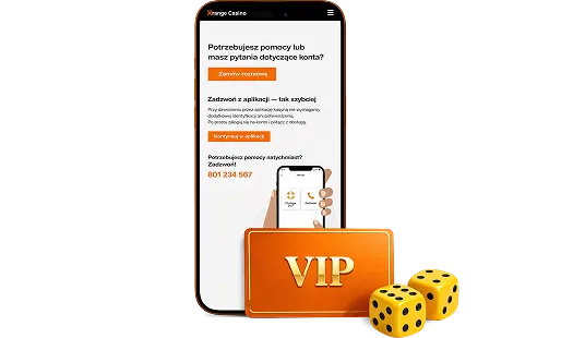 Orange Casino mobile App