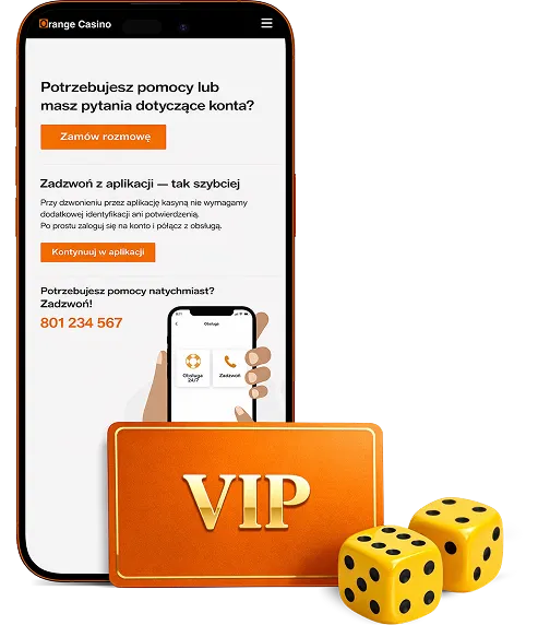 Orange Casino mobile App